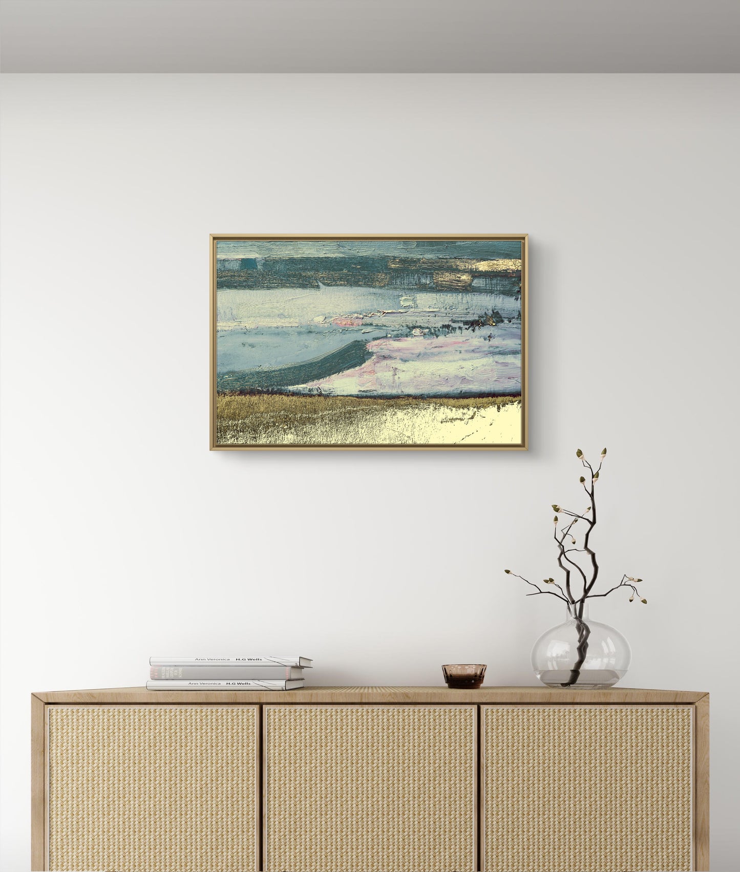 Framed Canvas Print: "Ashmore"