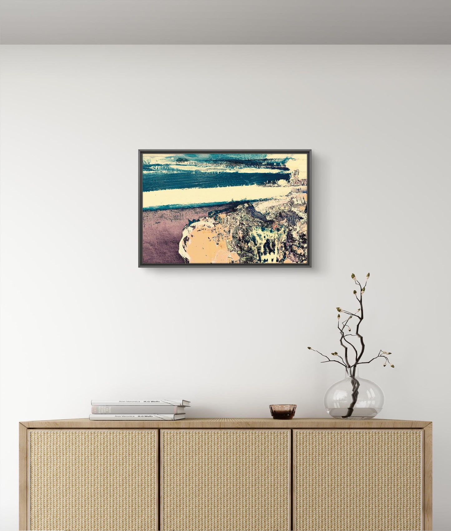 Framed Canvas Print: "Carnach"