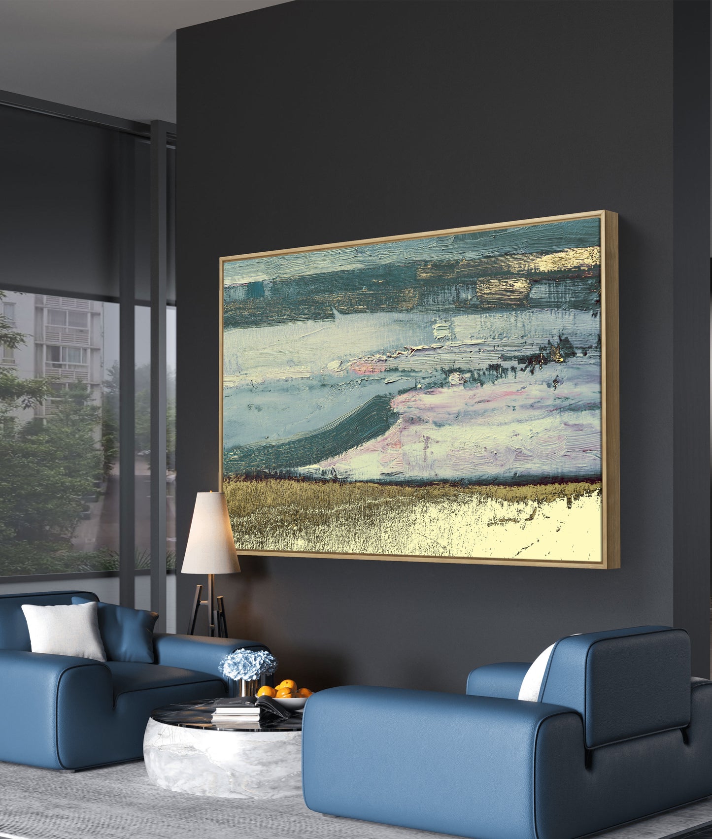 Framed Canvas Print: "Ashmore"