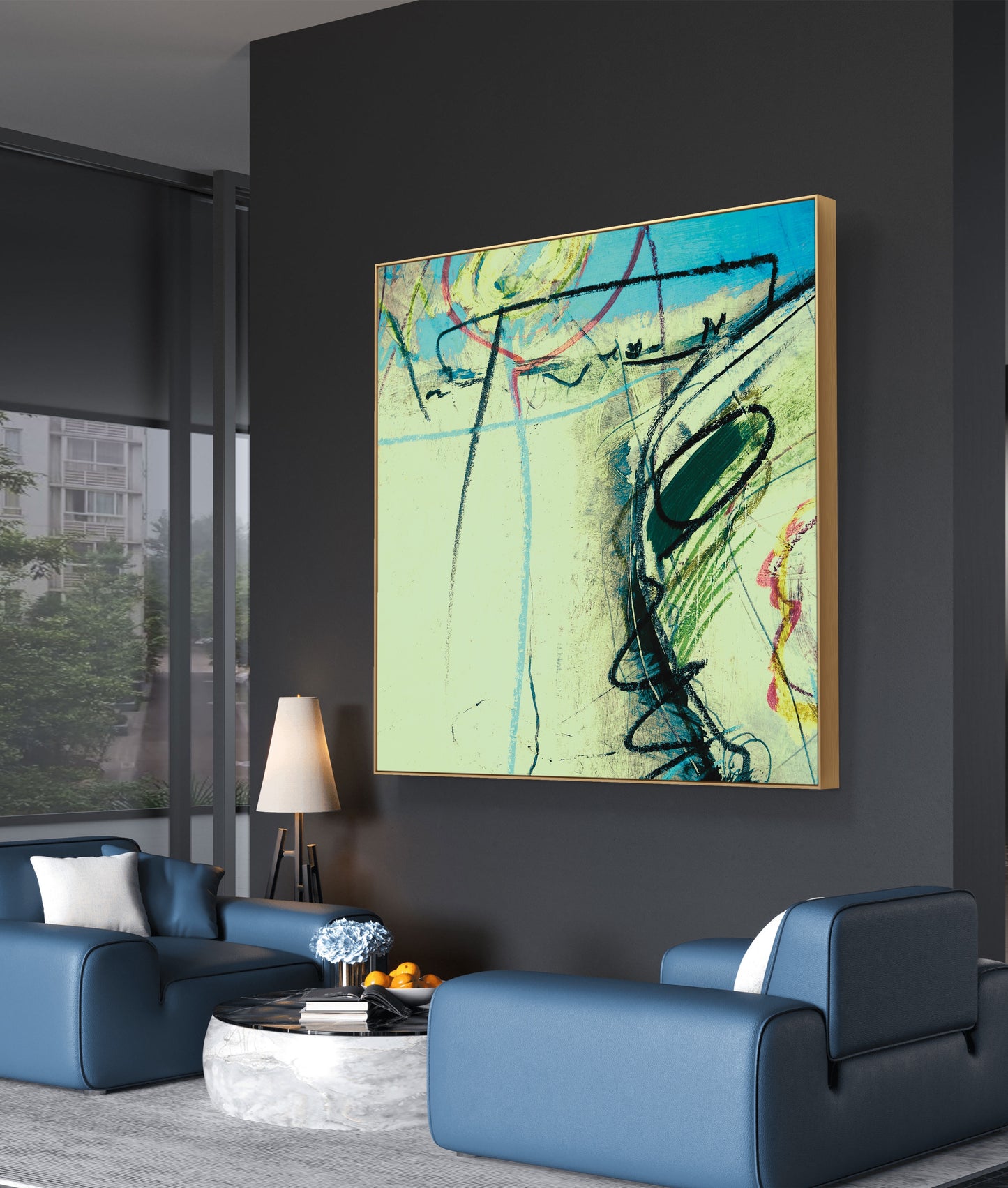 Framed Canvas Print: "Benacre"