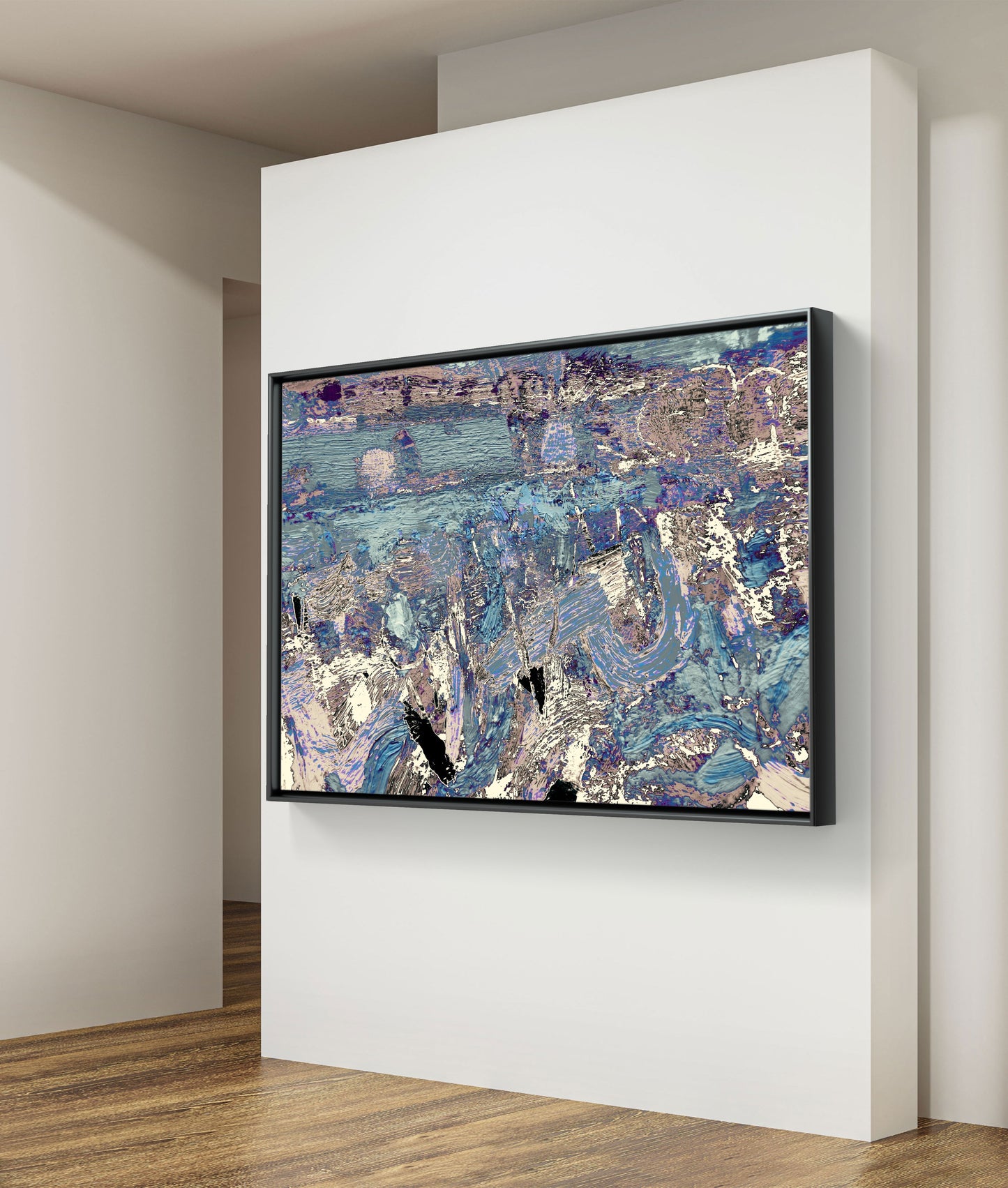 Framed Canvas Print: "Blackmore"