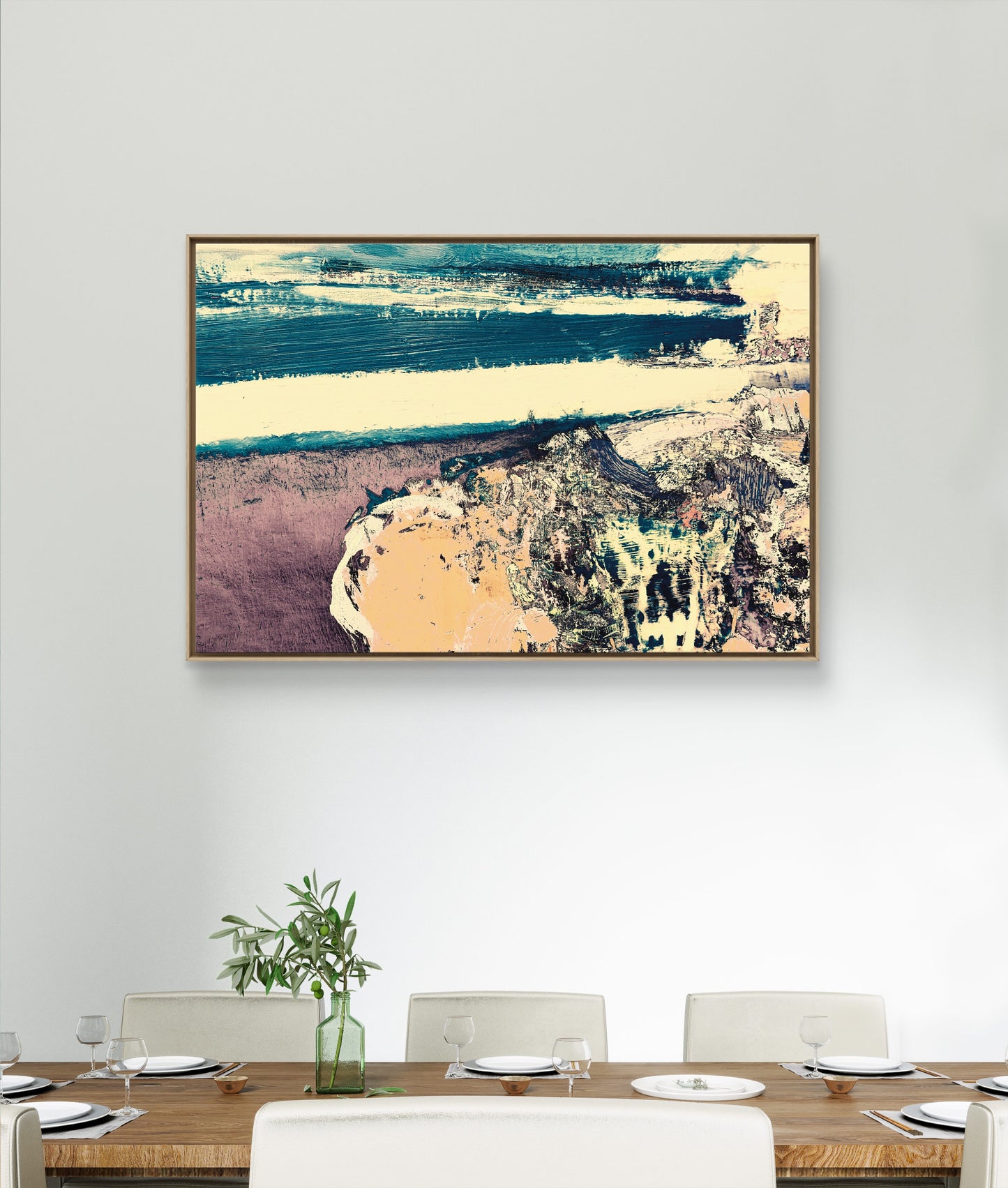 Framed Canvas Print: "Carnach"