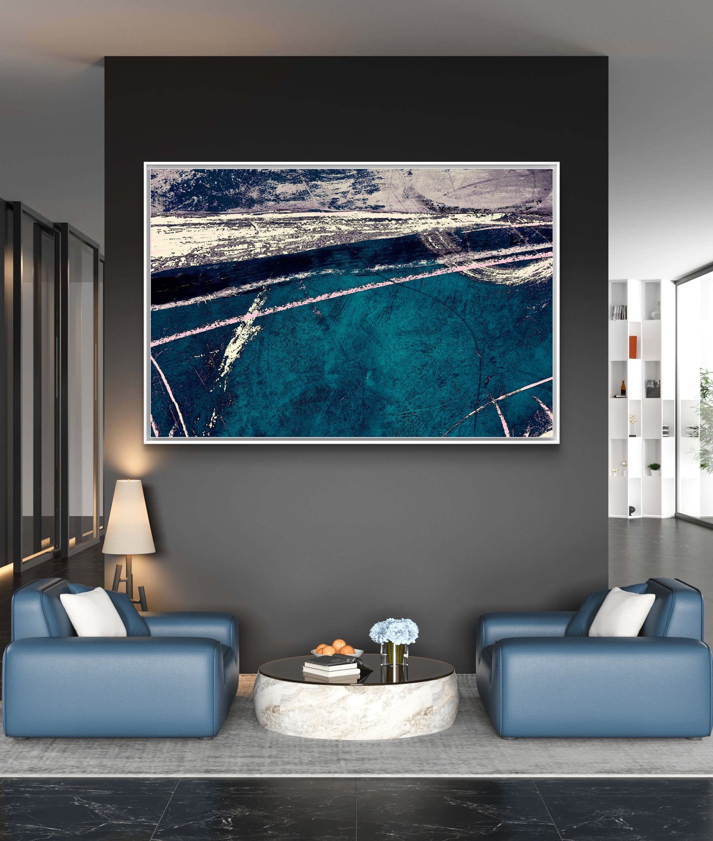 Framed Canvas Print: "Coast Guard"