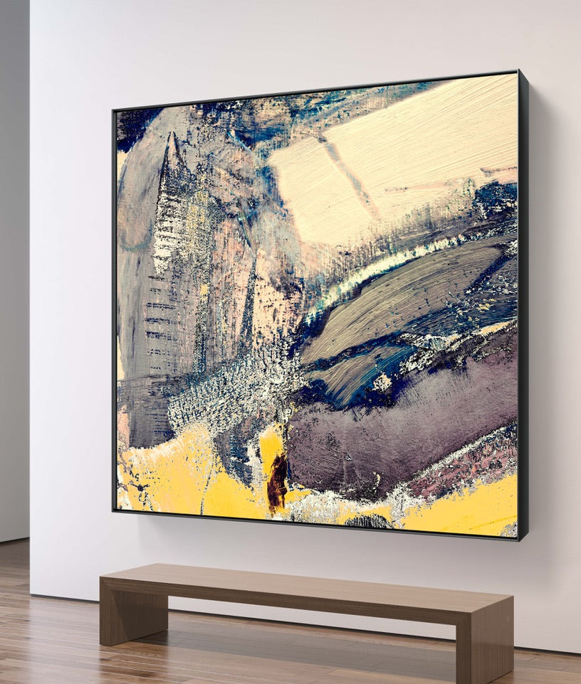 Framed Canvas Print: "Harbourside"