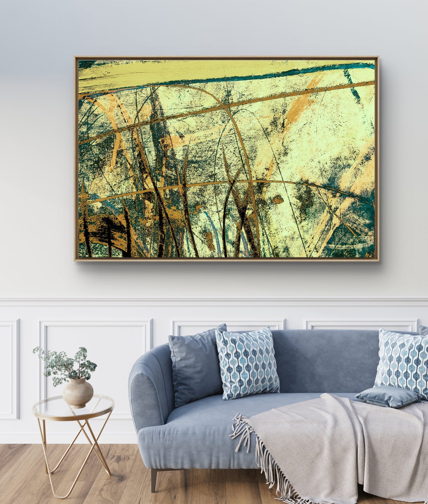 Framed Canvas Print: "Kessingland"