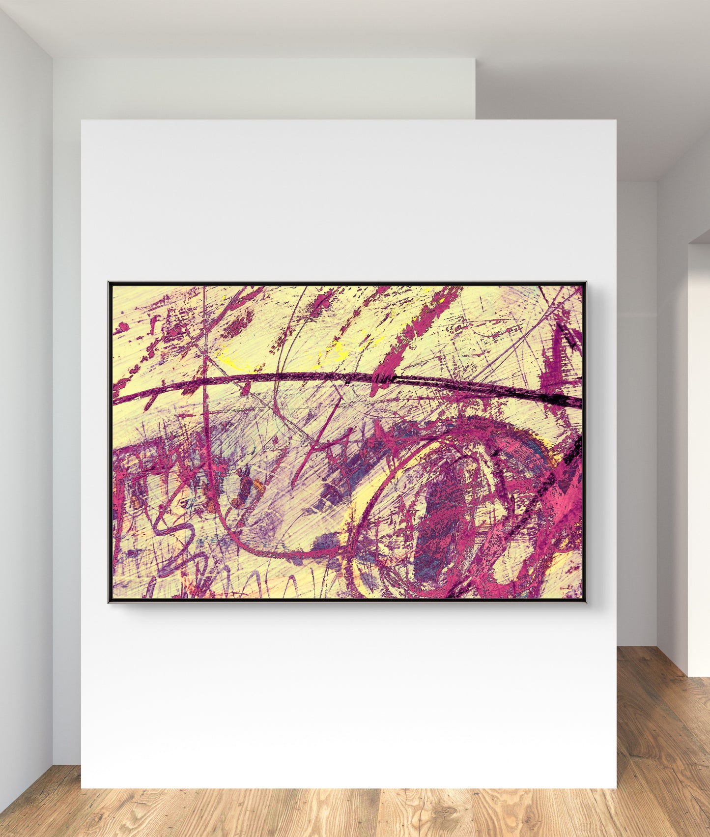 Framed Canvas Print: "Sunrise"