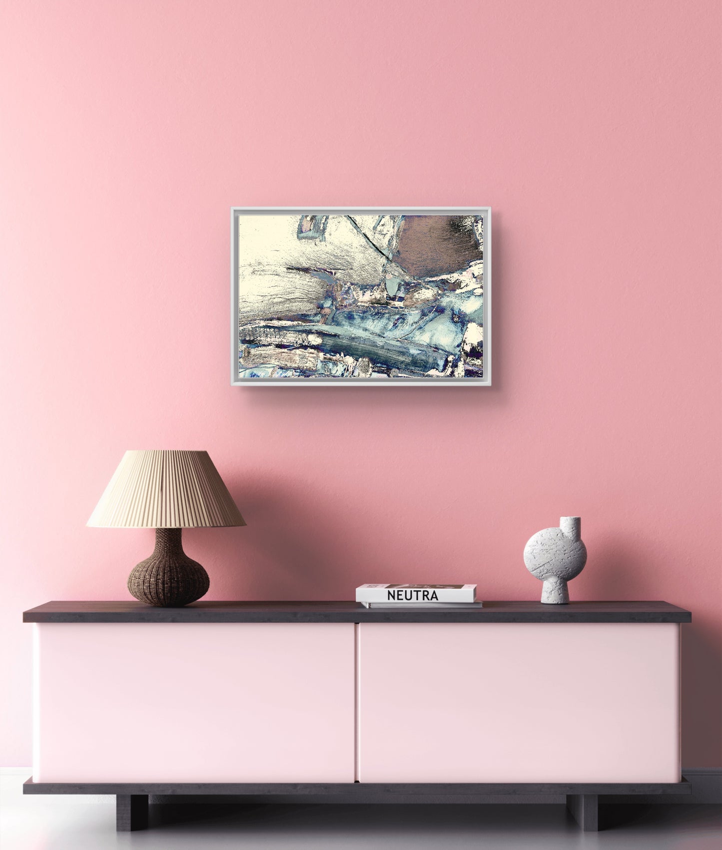 Framed Canvas Print: "Folkestone"