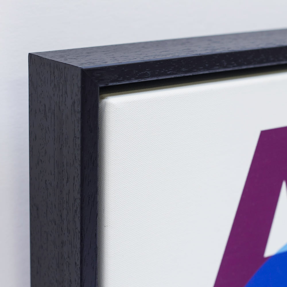 Framed Canvas Print: "Approaching"