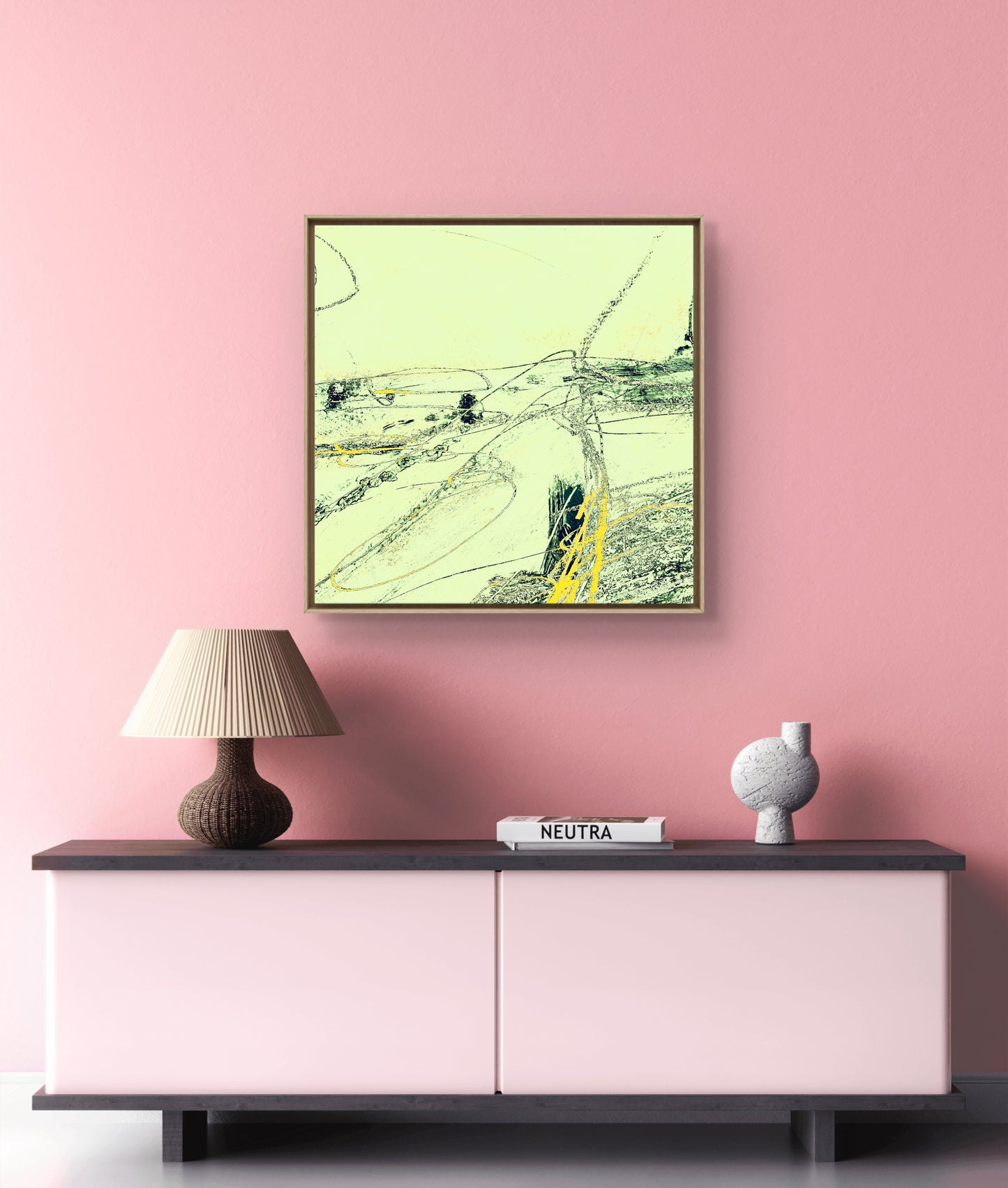 Framed Canvas Print: "Long After"
