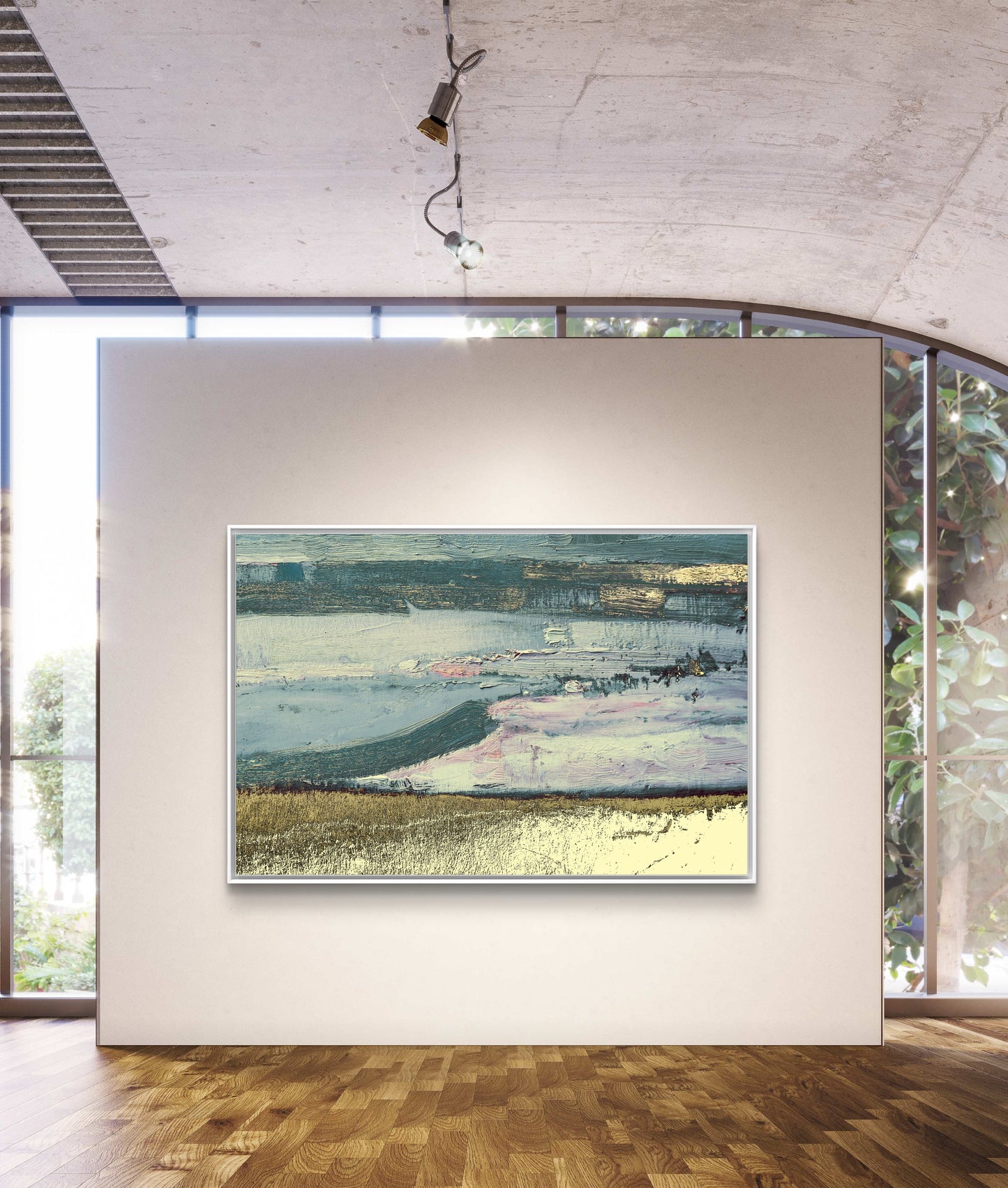 Framed Canvas Print: "Ashmore"