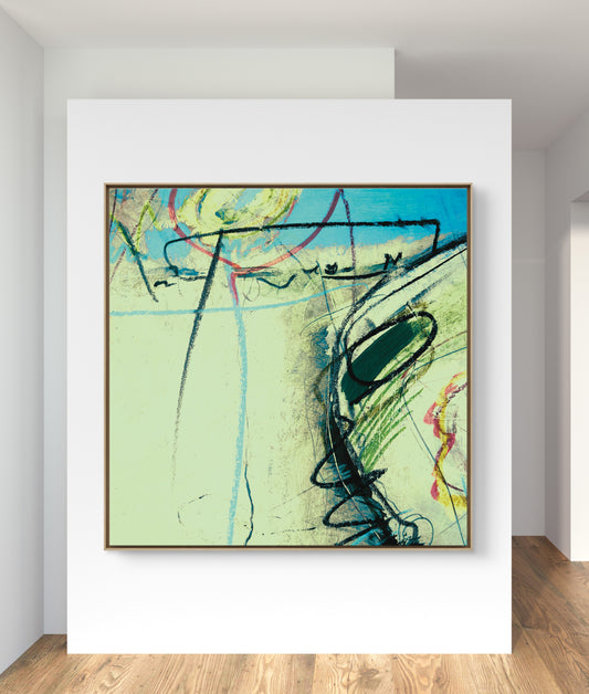 Framed Canvas Print: "Benacre"