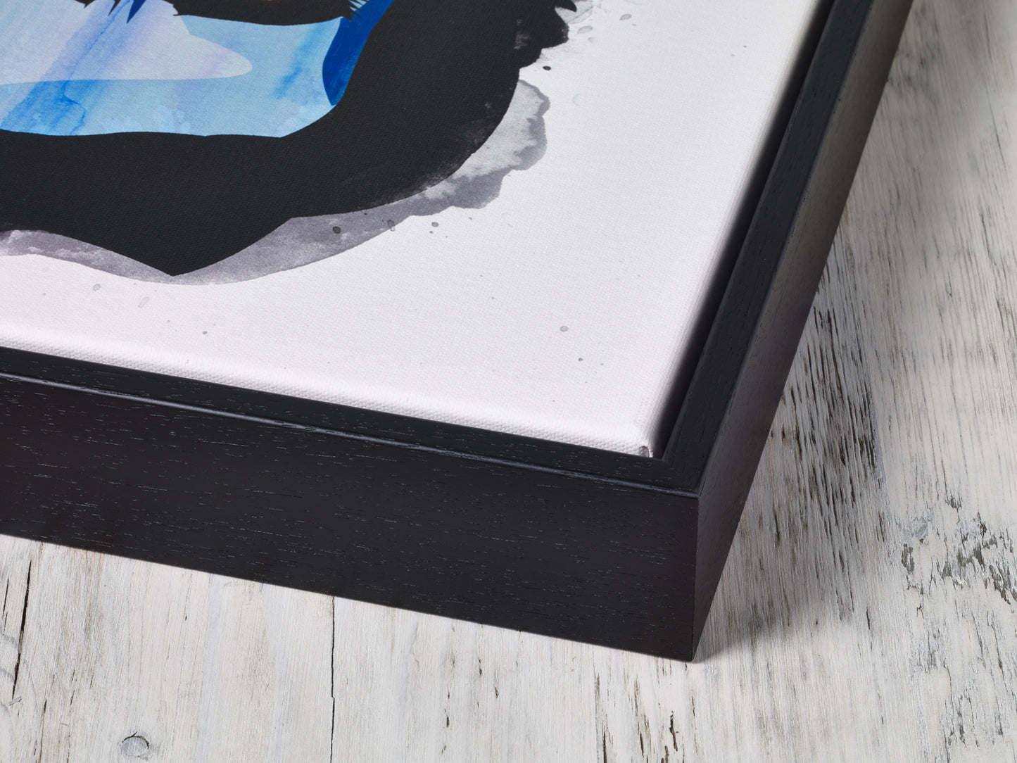 Framed Canvas Print: "Compton"