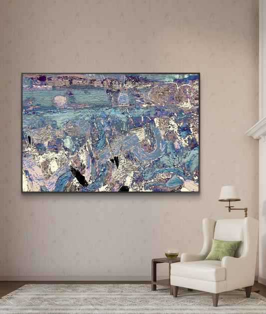 Framed Canvas Print: "Blackmore"