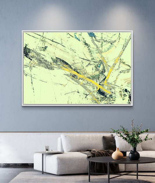 Framed Canvas Print: "Branching Out"