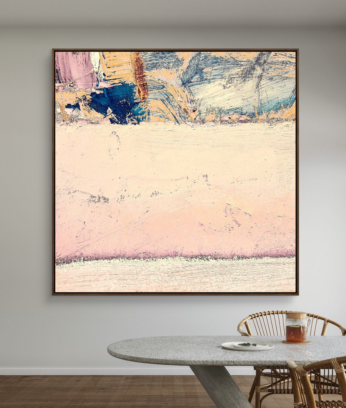 Framed Canvas Print: "Compton"