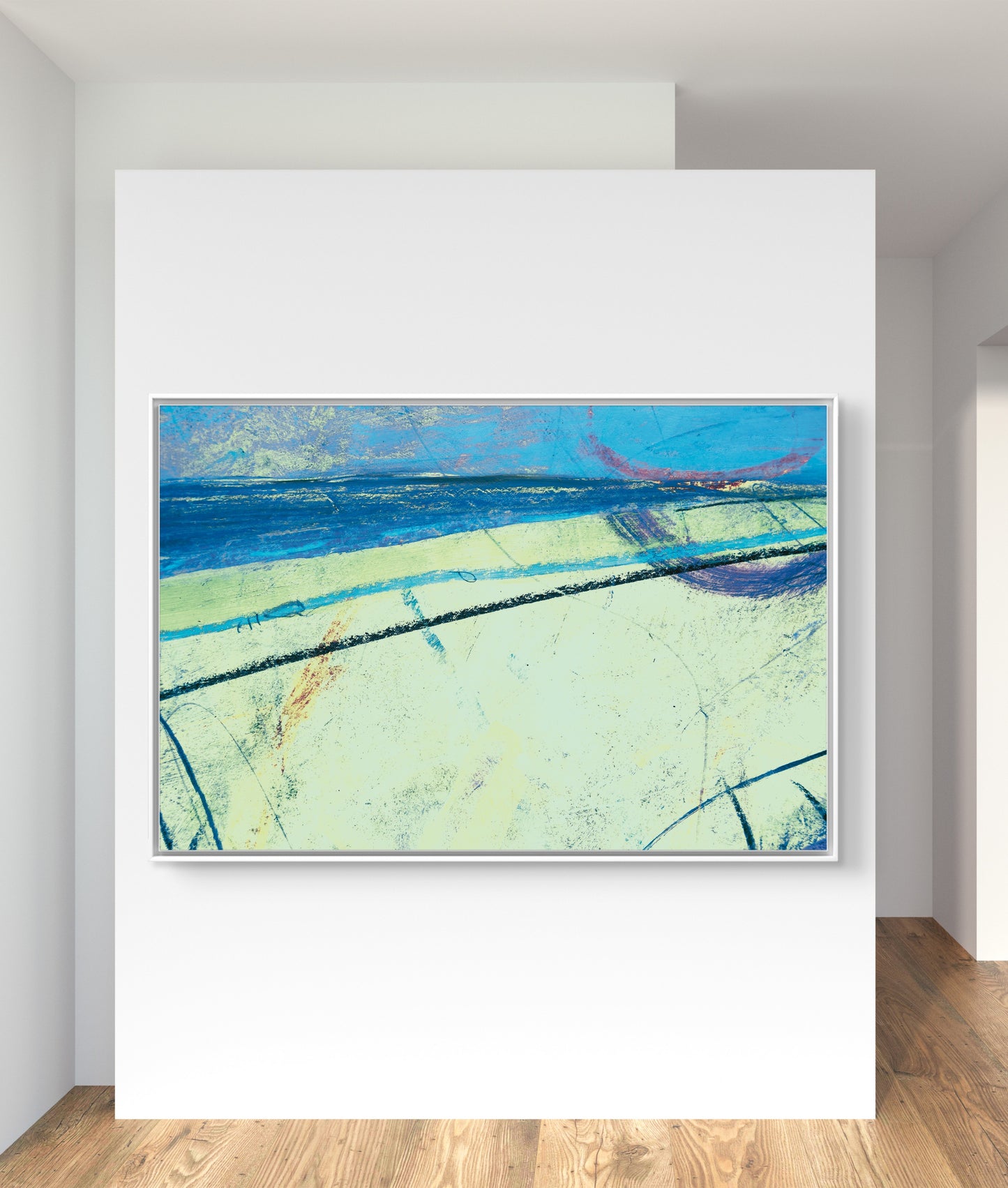 Framed Canvas Print: "Covehithe"