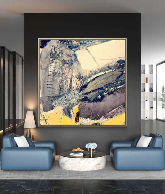 Framed Canvas Print: "Harbourside"