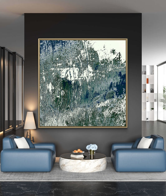 Framed Canvas Print: "Heavy Metal"