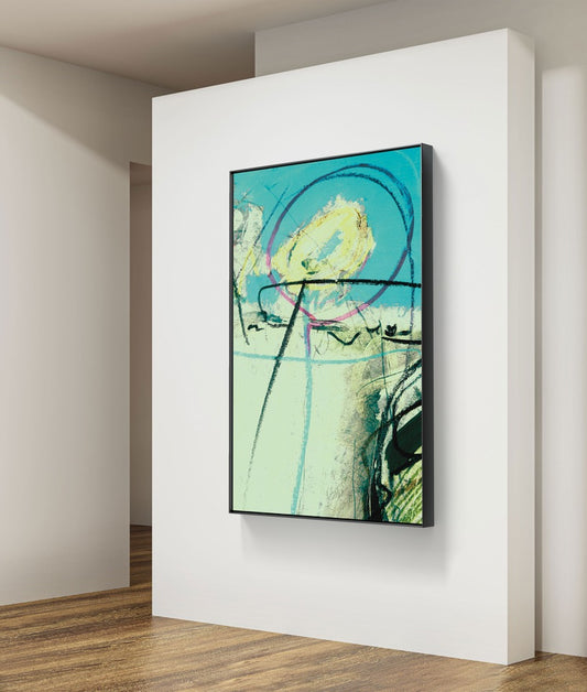 Framed Canvas Print: "Meadow Sweet"
