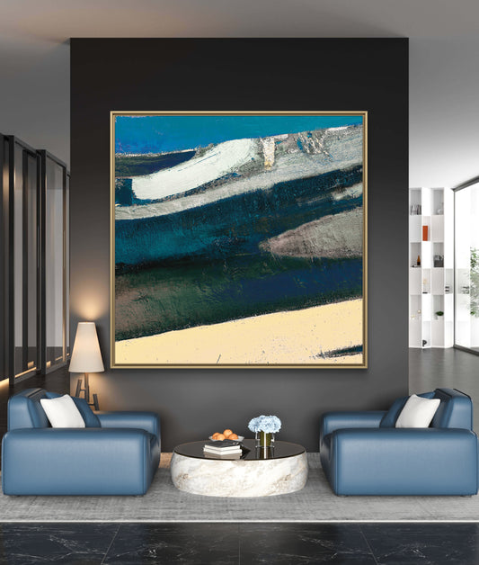 Framed Canvas Print: "Morning"