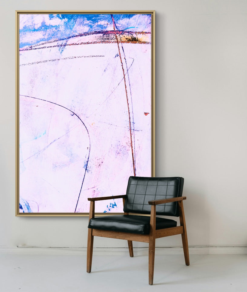 Framed Canvas Print: "Sandlings"