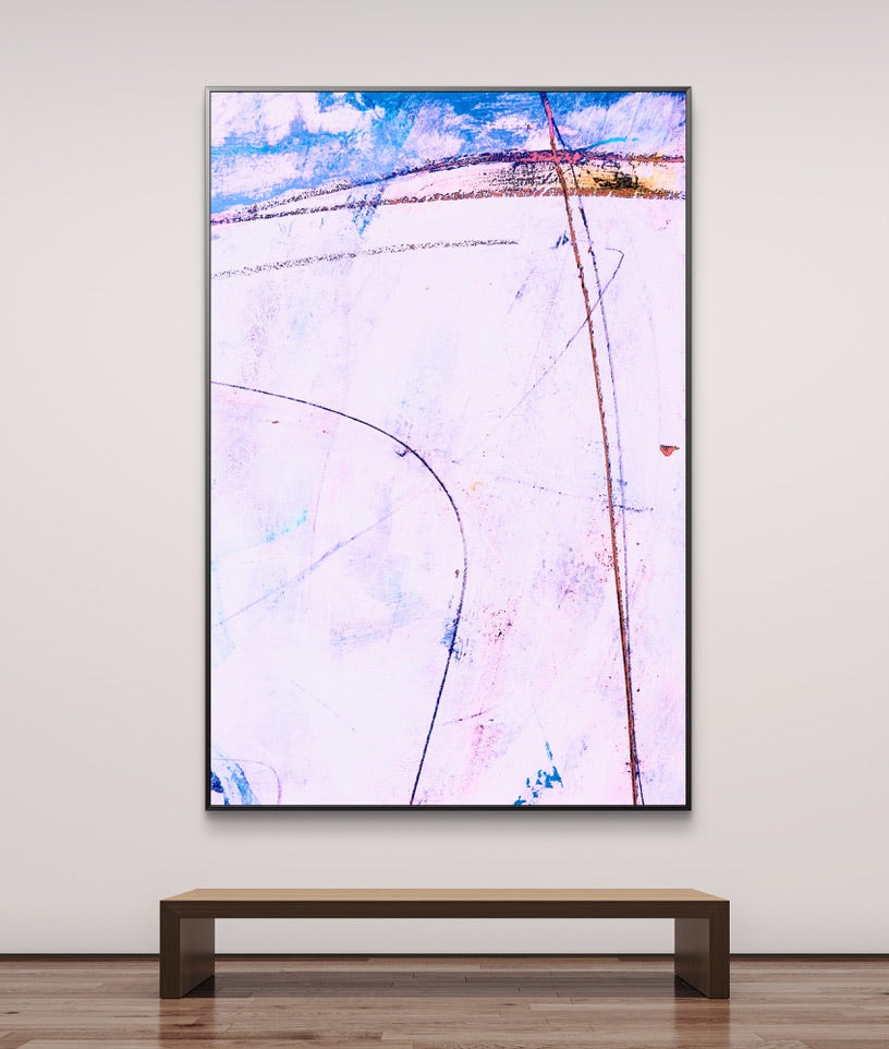 Framed Canvas Print: "Sandlings"