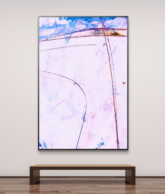 Framed Canvas Print: "Sandlings"