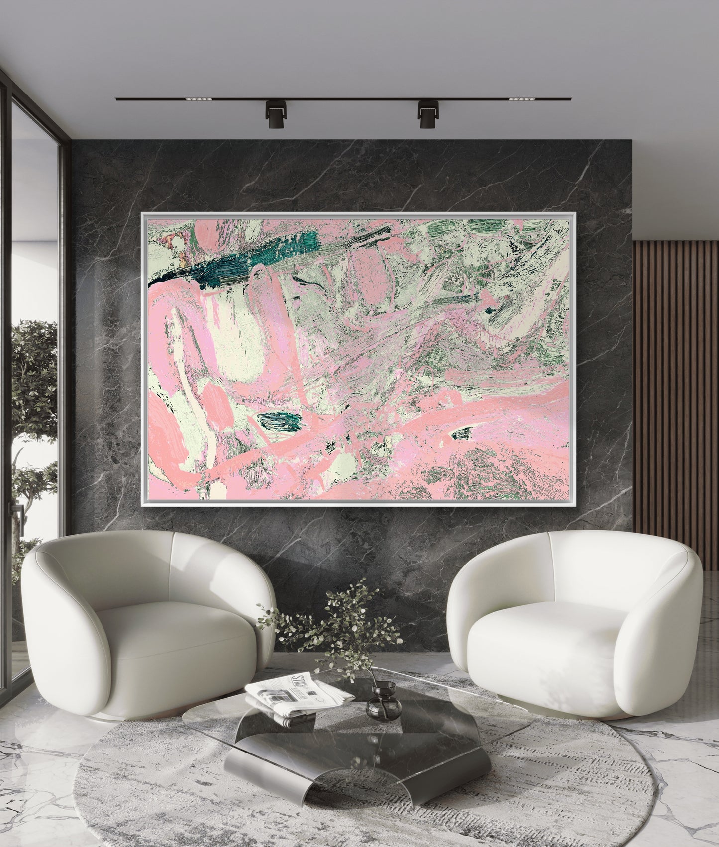 Framed Canvas Print: "Tapestry"