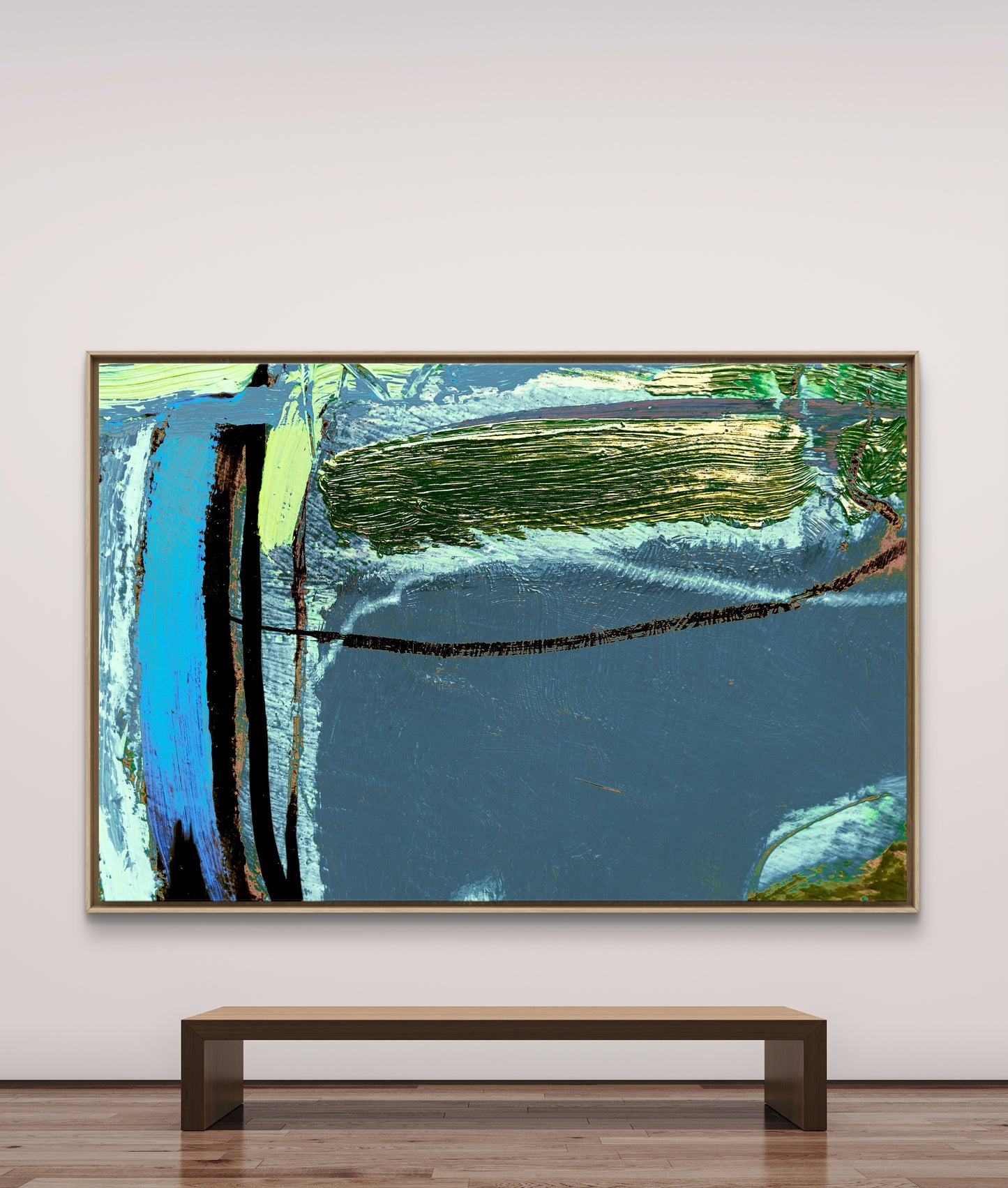 Framed Canvas Print: "Trevose"