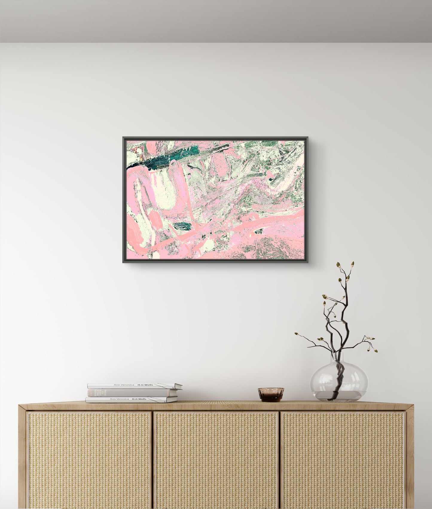 Framed Canvas Print: "Tapestry"