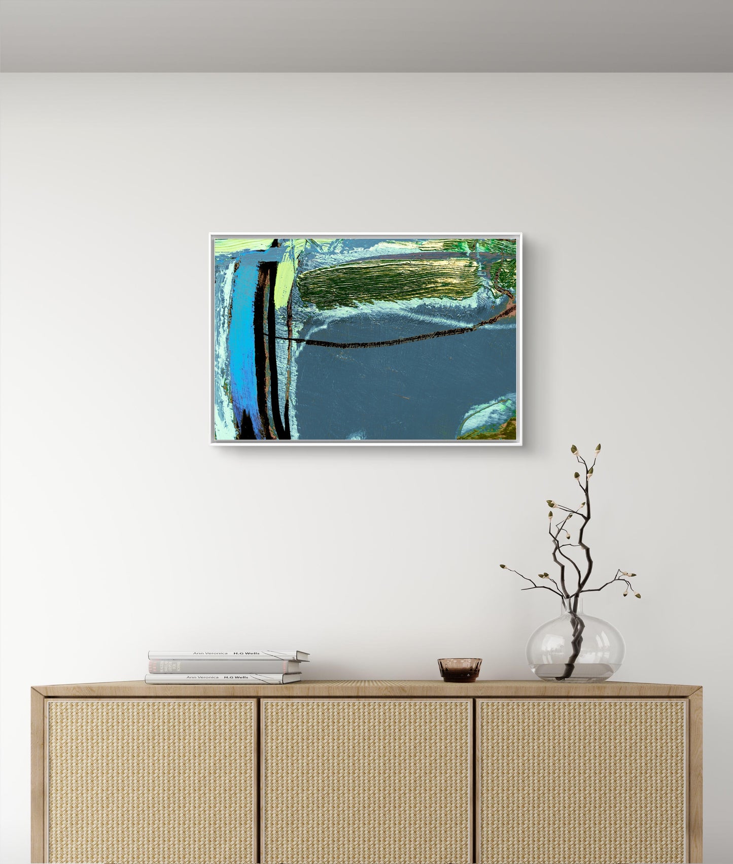Framed Canvas Print: "Trevose"